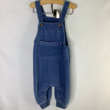 Size 2: Blue Corduroy Overalls