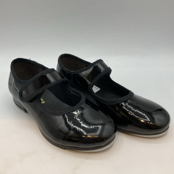 Size 10: So Danca Black Velcro Tap Shoes