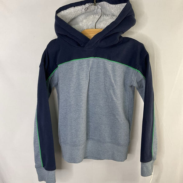 Size 4: Tucker + Tate Two Tone Blue Fleece Lined Pullover Hoodie
