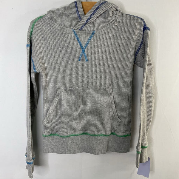 Size 4: Tucker + Tate Gray/Multi Trim Waffle Knit Pullover Hoodie