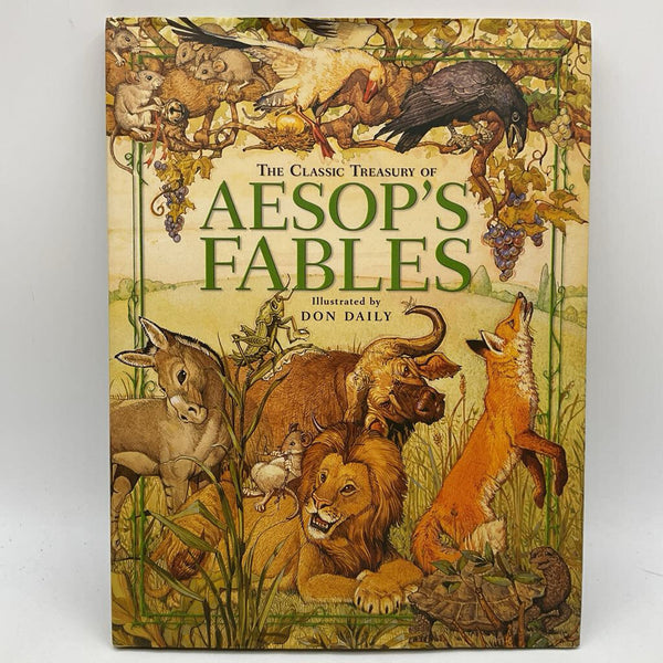 The Classic Treasury of Aesop's Fables (hardcover)