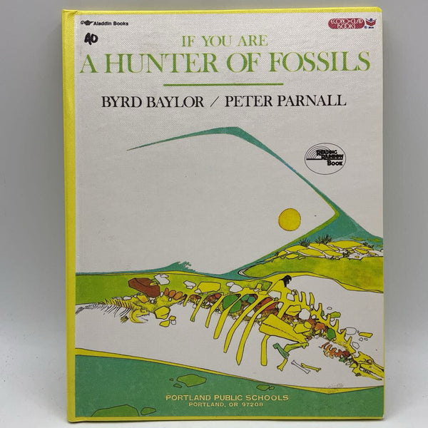 If You Are A Hunter of Fossils (hardcover)