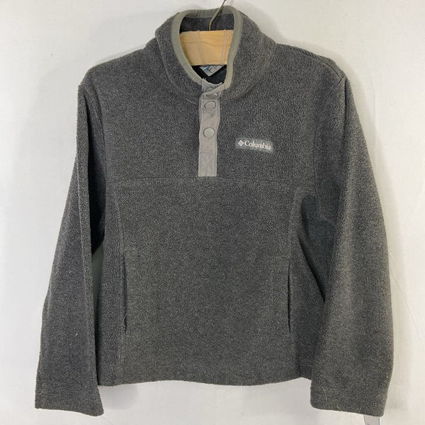 Size 6-7: Columbia Gray 1/4 Snap Fleece Pullover