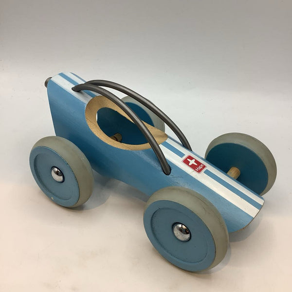 HaPe Blue Wooden Racecar
