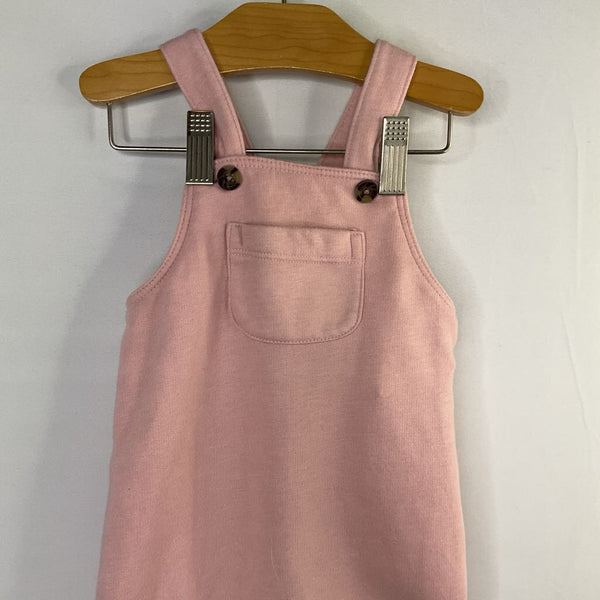 Size 12-18m: Old Navy Pink Knit Overalls