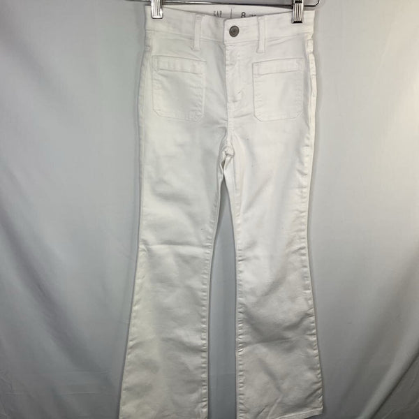 Size 8: Gap White Flare Jeans NEW w/ Tags
