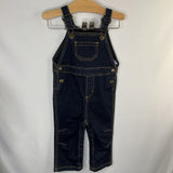 Size 18-24m (80): Hanna Andersson Dark Wash Denim Overalls