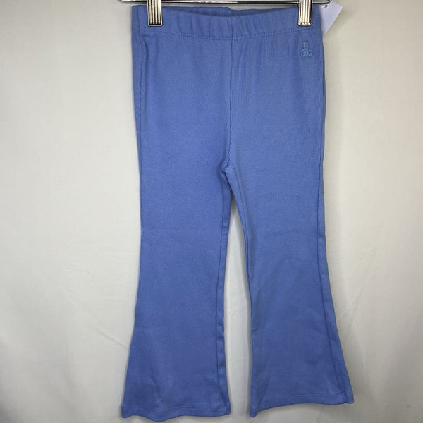 Size 3: Gap Light Blue Ribbed Flare Pants