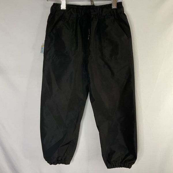 Size 4: Jan & Jul Black Rain Pants