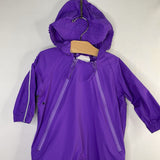 Size 12-18m: Splashy Purple Rain Suit