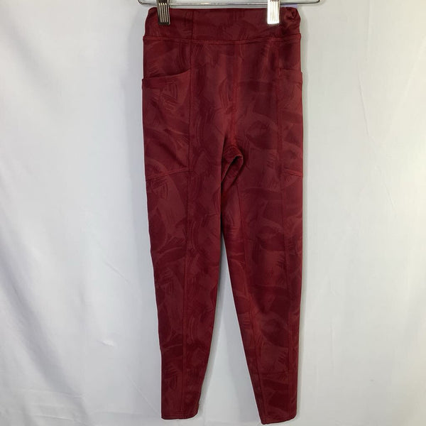 Size 6-7: REI Red Print Athletic Leggings