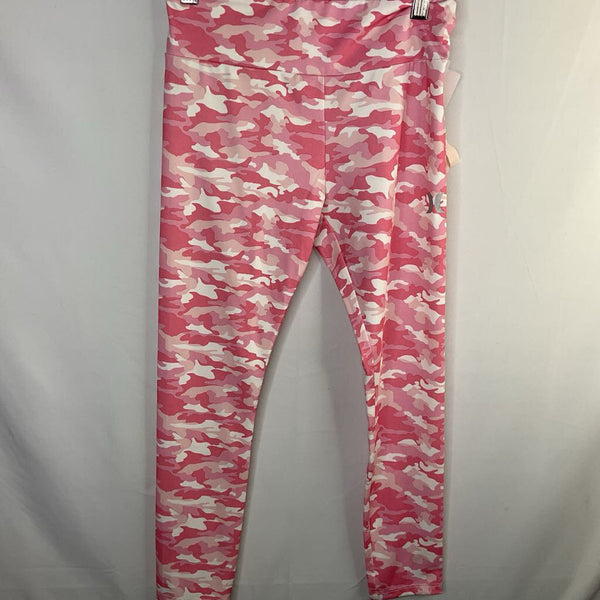 Size 10-12: Hurley Pink Camo Athletic Leggings NEW w/ Tags