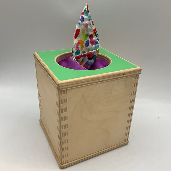 Lovevery Wooden Sensory Magic Tissue Box