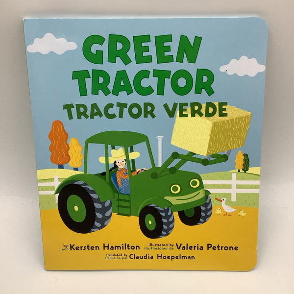 Green Tractor; Tractor Verde (paperback)