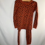 Size 5 (110): Hanna Andersson Brown Polka Dot 2pc PJs REDUCED