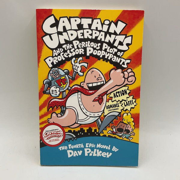 Captain Underpants and the Perilous Plot Professor Poopypants (paperback)