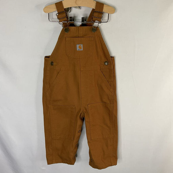Size 12m: Carhartt Brown Overalls
