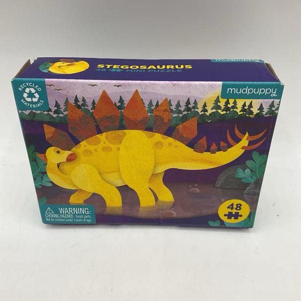 Mudpuppy 48pc Stegosaurus Mini Puzzle