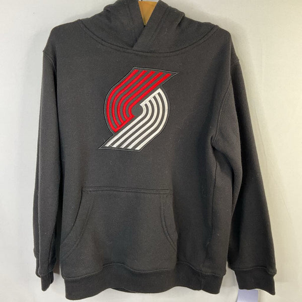 Size 5-7: NBA Black Trailblazers Pullover Hoodie REDUCED