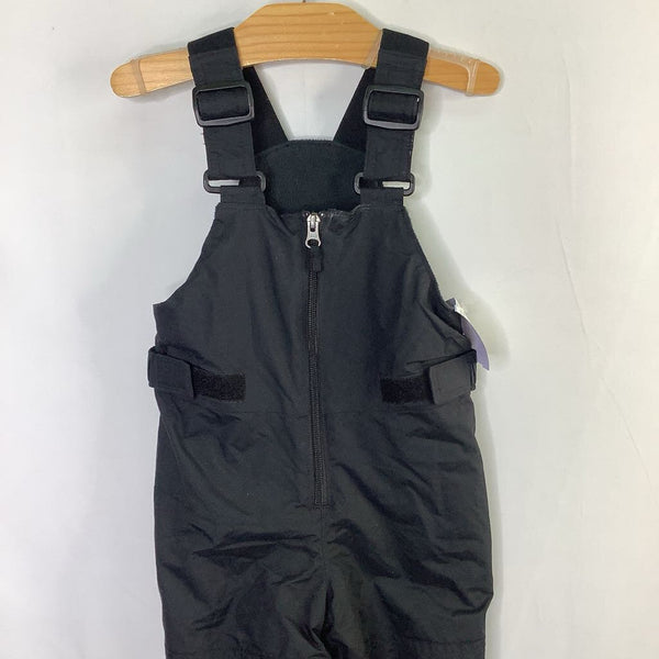 Size 3: Columbia Black Fleece Lined Snow Bib