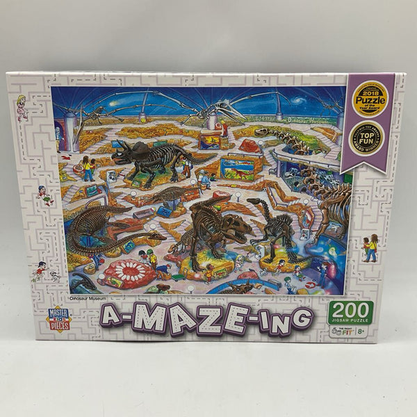 A-Maze-Ing 200pc Dinosaur Museum Puzzle