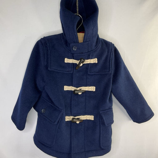 Size 3: Gap Navy Duffle Coat