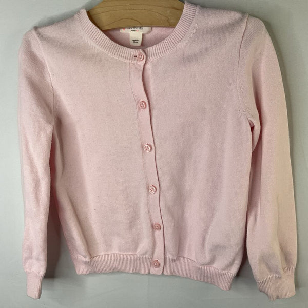 Size 4: Crewcuts Pink Button-Up Cardigan