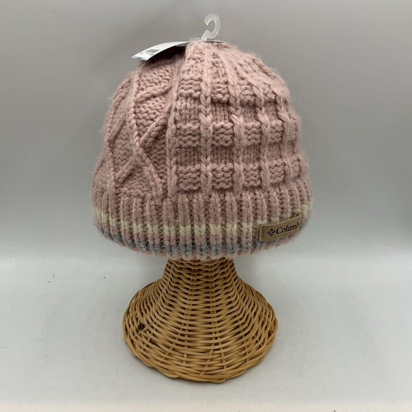 Size OS Youth: Columbia Purple Fleece Lined Beanie