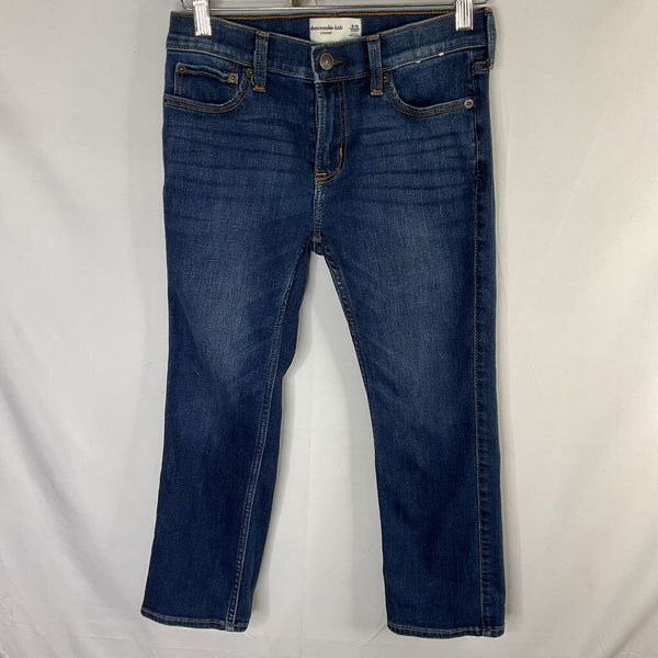 Size 9-10: Abercrombie Blue Adjustable Straight Jeans