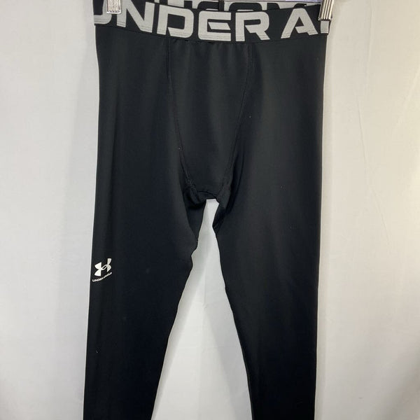 Size 10-12: Under Armour Black Athletic Leggings