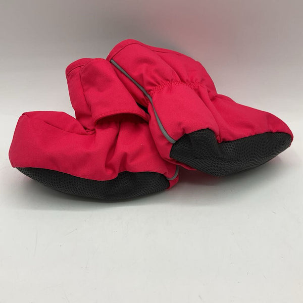Size 4-9m: Polarn O. Pyret Bright Pink Winter Booties