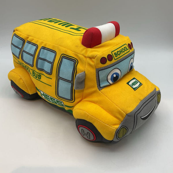Hess Light and Sound Plush School Bus