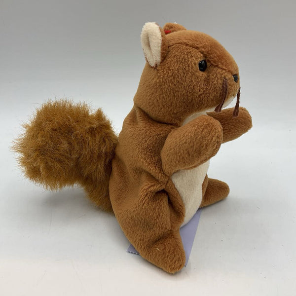 TY Beanie Nuts the Squirrel Plush