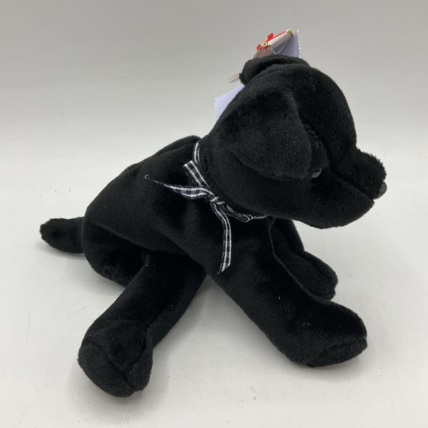 TY Beanie Luke the Black Lab Plush