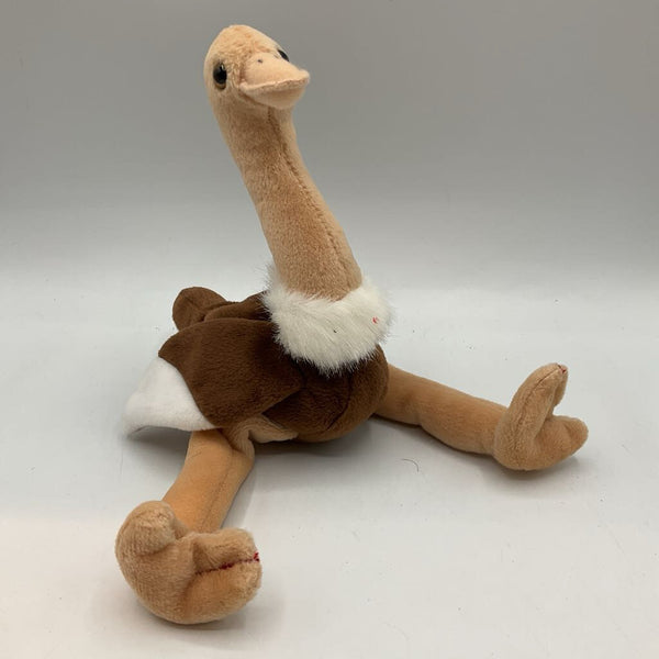 TY Beanie Stretch the Ostrich Plush