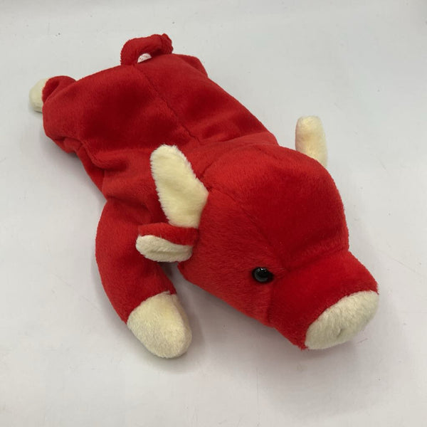 TY Beanie Snort the Bull Plush