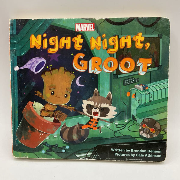 Night, Night, Groot (board book)