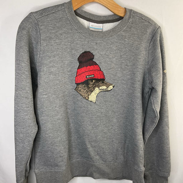 Size 10-12: Columbia Gray Winter Fox Sweatshirt