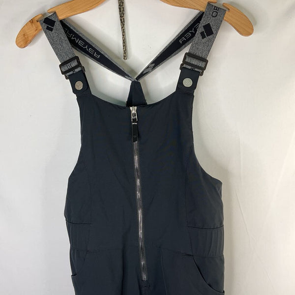Size 10-12: Obermeyer Black Snow Bib