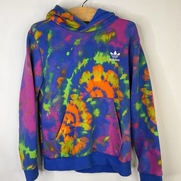 Size 6-7: Adidas Colorful Tie-Dye Pullover Hoodie