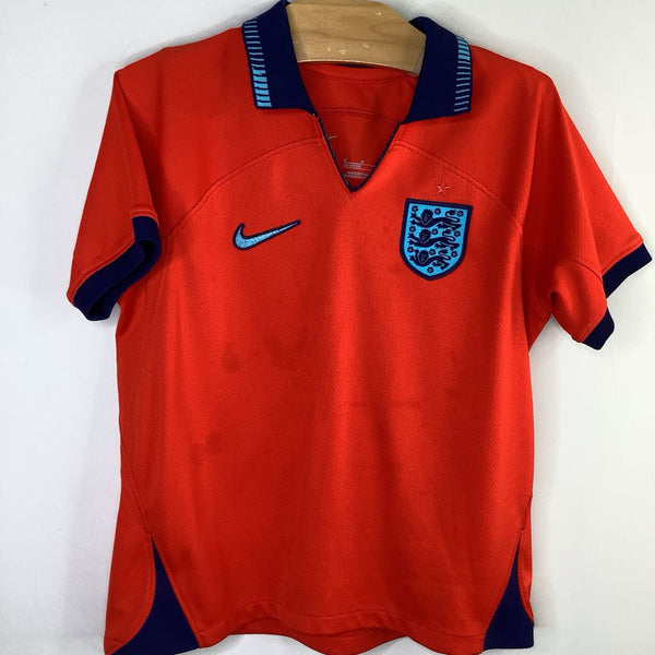 Size 5-6: Nike Red/Blue England Nat'l Team Soccer Jersey REDUCED