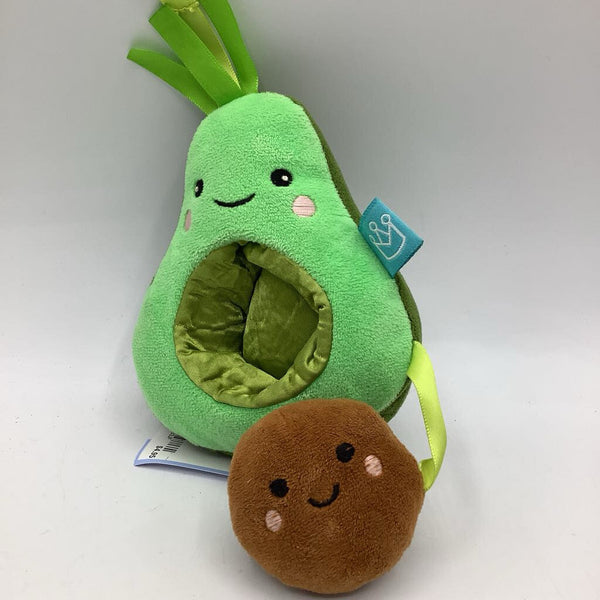 Manhattan Toys Avocado Plush Rattle