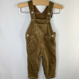 Size 9m: Tartine et Chocolat Brown Corduroy Overalls