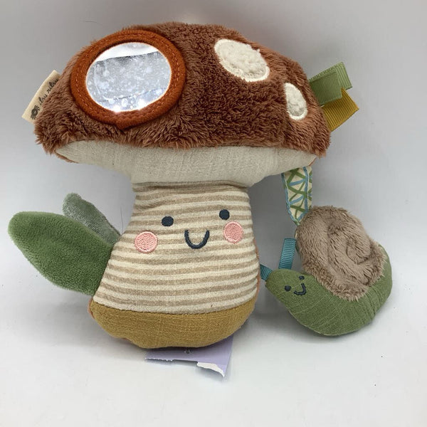 Itzy Ritzy Plush Mushroom Rattle