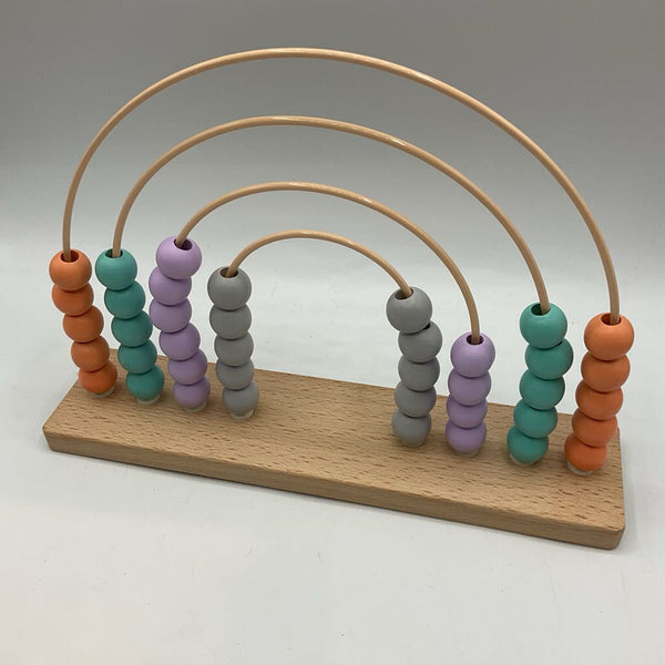 Wooden Rainbow Abacus