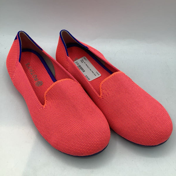 Size 4Y: Rothy's Hot Pink Knit Flats