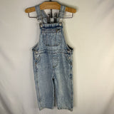 Size 18-24m: Zara Light Wash Denim Overalls