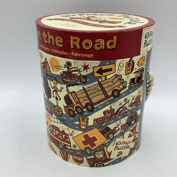 Mudpuppy 63pc On the Road Puzzle