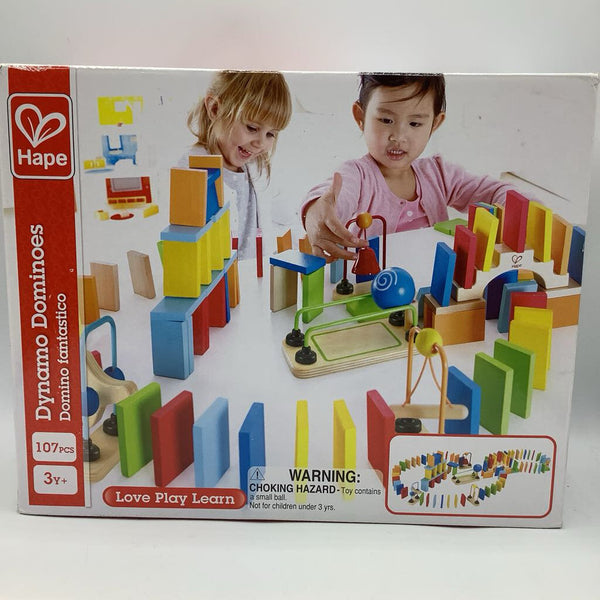 Hape Wooden Dynamo Dominoes Set