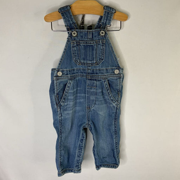 Size 3-6m: Gap Blue Denim Overalls